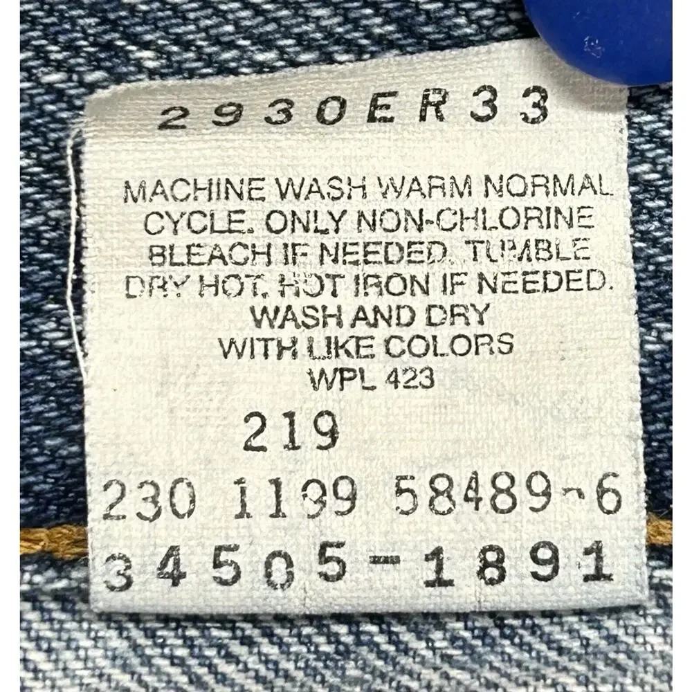Vintage Levis‎ 505 Shorts Mens 42 Blue Denim Jorts Measures 40X9 Y2K 90's 1999